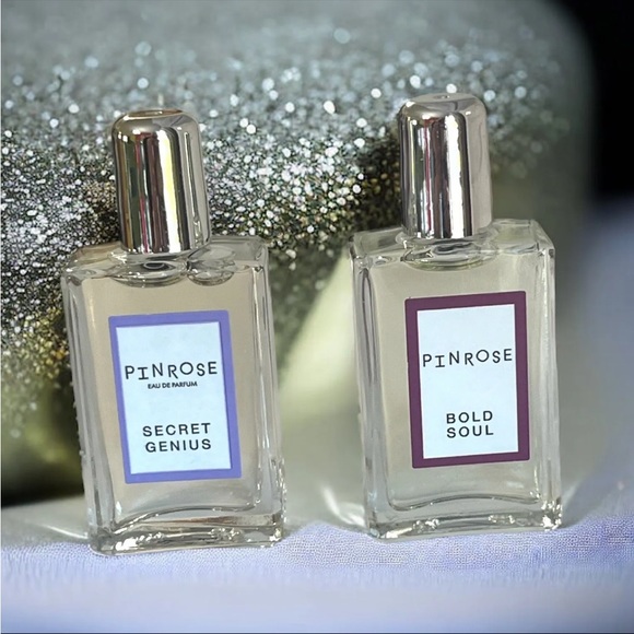 PINROSE Discovery Fragrance Set Secret Genius & Bold Soul Dabbers NIB 2 X 9 Ml - Picture 2 of 6